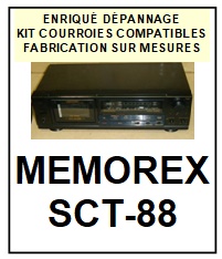 MEMOREX-SCT88 SCT-88-COURROIES-COMPATIBLES