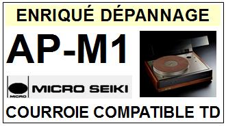 MICRO SEIKI-APM1 AP-M1-COURROIES-ET-KITS-COURROIES-COMPATIBLES