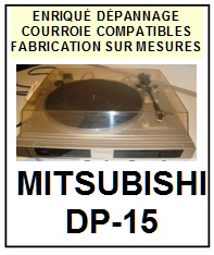 MITSUBISHI-DP15 DP-15-COURROIES-COMPATIBLES
