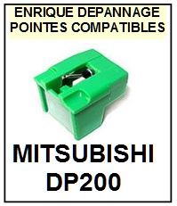 MITSUBISHI-DP200-POINTES-DE-LECTURE-DIAMANTS-SAPHIRS-COMPATIBLES
