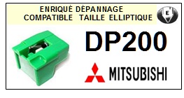 MITSUBISHI-DP200-POINTES-DE-LECTURE-DIAMANTS-SAPHIRS-COMPATIBLES