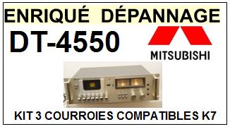 MITSUBISHI-DT4550 DT-4550-COURROIES-COMPATIBLES