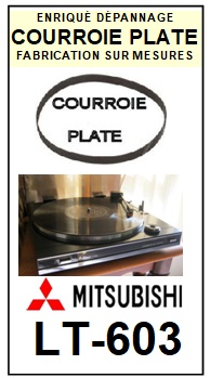 MITSUBISHI-LT603 LT-603-COURROIES-ET-KITS-COURROIES-COMPATIBLES