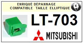 MITSUBISHI-LT703 LT-703-POINTES-DE-LECTURE-DIAMANTS-SAPHIRS-COMPATIBLES