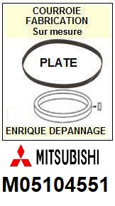 FICHE-DE-VENTE-COURROIES-COMPATIBLES-MITSUBISHI-M05104551