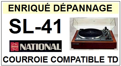 NATIONAL-SL41 SL-41-COURROIES-COMPATIBLES