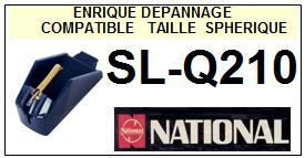 NATIONAL-SLQ210  SL-Q210-POINTES-DE-LECTURE-DIAMANTS-SAPHIRS-COMPATIBLES
