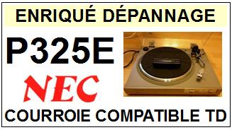 NEC-P325E-COURROIES-COMPATIBLES