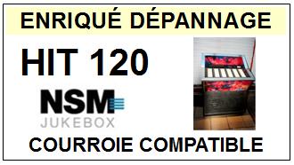 NSM HIT120 HIT 120 Courroie Jukebox <br><small>sc 2014-08</small>