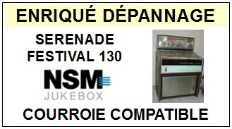 NSM-SERENADE FESTIVAL 130-COURROIES-COMPATIBLES