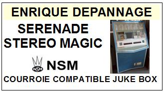 NSM-SERENADE STEREO MAGIC-COURROIES-ET-KITS-COURROIES-COMPATIBLES