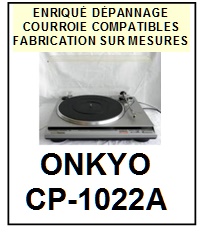ONKYO-CP1022A CP-1022A-COURROIES-COMPATIBLES