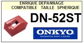 ONKYO-DN52ST DN-52ST-POINTES-DE-LECTURE-DIAMANTS-SAPHIRS-COMPATIBLES