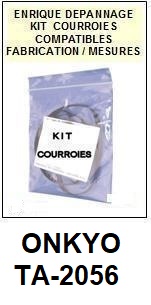 ONKYO-TA2056 TA-2056-COURROIES-ET-KITS-COURROIES-COMPATIBLES