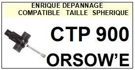 ORSOW'E platine CTP900  Pointe de lecture Compatible Saphir sphrique