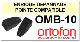 ORTOFON-OMB10 OMB-10-POINTES-DE-LECTURE-DIAMANTS-SAPHIRS-COMPATIBLES