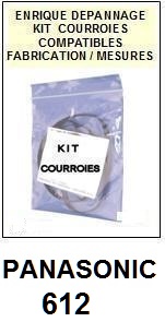 PANASONIC-612-COURROIES-ET-KITS-COURROIES-COMPATIBLES