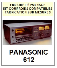PANASONIC-612-COURROIES-ET-KITS-COURROIES-COMPATIBLES