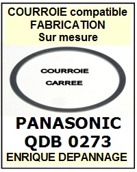 FICHE-DE-VENTE-COURROIES-COMPATIBLES-PANASONIC-QDB0273