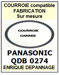 FICHE-DE-VENTE-COURROIES-COMPATIBLES-PANASONIC-QDB0274