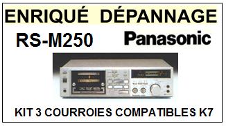 PANASONIC-RSM250 RS-M250-COURROIES-COMPATIBLES