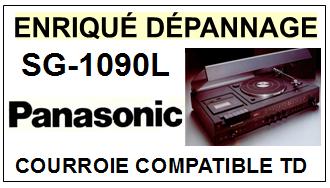 PANASONIC SG1090L SG-1090L Courroie Tourne-disques <BR><small>a 13-12</small>