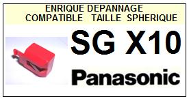 PANASONIC-SGX10  SG-X10-POINTES-DE-LECTURE-DIAMANTS-SAPHIRS-COMPATIBLES