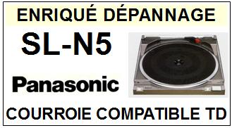 PANASONIC-SLN5 SL-N5-COURROIES-ET-KITS-COURROIES-COMPATIBLES