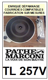 PATHE MARCONI-TL257V-COURROIES-ET-KITS-COURROIES-COMPATIBLES