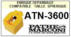 PATHE MARCONI-ATN3600 ATN-3600-POINTES-DE-LECTURE-DIAMANTS-SAPHIRS-COMPATIBLES