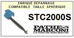 PATHE MARCONI-STC2000S-POINTES-DE-LECTURE-DIAMANTS-SAPHIRS-COMPATIBLES