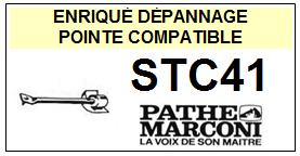 PATHE MARCONI-STC41 STC-41-POINTES-DE-LECTURE-DIAMANTS-SAPHIRS-COMPATIBLES