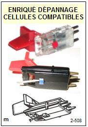 PATHE MARCONI  STCS  STC-S  Cellule de remplacement  avec Saphir Sphrique