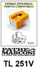 PATHE MARCONI-TL251V-POINTES-DE-LECTURE-DIAMANTS-SAPHIRS-COMPATIBLES