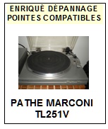 PATHE MARCONI-TL251V-POINTES-DE-LECTURE-DIAMANTS-SAPHIRS-COMPATIBLES