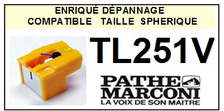 PATHE MARCONI-TL251V-POINTES-DE-LECTURE-DIAMANTS-SAPHIRS-COMPATIBLES