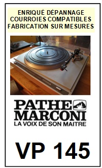 PATHE MARCONI-VP145-COURROIES-ET-KITS-COURROIES-COMPATIBLES