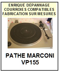 PATHE MARCONI-VP155-COURROIES-COMPATIBLES