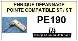 PERPETUUM EBNER-PE190-POINTES-DE-LECTURE-DIAMANTS-SAPHIRS-COMPATIBLES