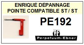 PERPETUUM EBNER-PE192-POINTES-DE-LECTURE-DIAMANTS-SAPHIRS-COMPATIBLES