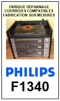 PHILIPS-F1340-COURROIES-COMPATIBLES