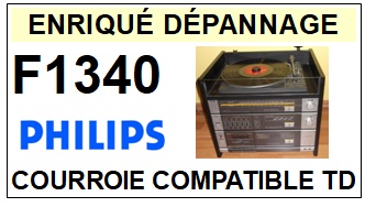 PHILIPS-F1340-COURROIES-COMPATIBLES