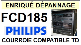 PHILIPS-FCD185-COURROIES-ET-KITS-COURROIES-COMPATIBLES