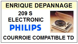 PHILIPS-209S ELECTRONIC-COURROIES-ET-KITS-COURROIES-COMPATIBLES