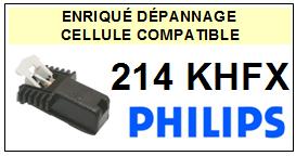 PHILIPS 214KHFX 214-KHFX Cellule avec diamant Sphrique <small>13-11</small>