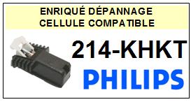 PHILIPS 214KHKT 214-KHKT Cellule avec diamant Sphrique <small> 2013-07</small>