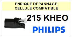 PHILIPS 215KHEO 215 KH-EO Cellule avec diamant Sphrique <BR><small>a 2014-01</small>