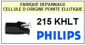 PHILIPS 215KHLT 215-KHLT Cellule avec diamant Sphrique <BR><small>a 2014-07</small>