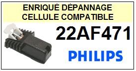 PHILIPS<br> 22AF471   Cellule (cartridge) pour tourne-disques <BR><SMALL>a 2015-01</small>