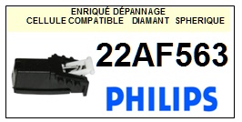 PHILIPS 22AF563  <BR>Cellule  pour tourne-disques (<B>cartridge</B>)<SMALL> 2017-01</small>